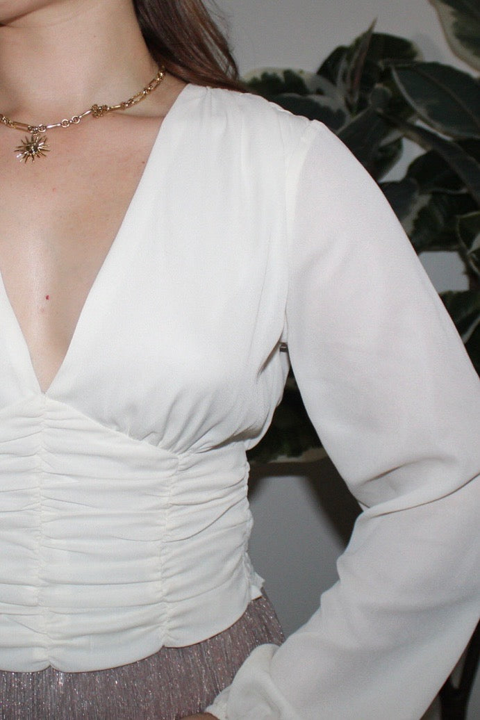 Bone White Top